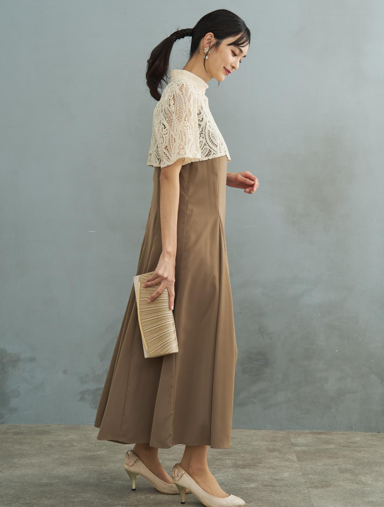 plage Flared Shirt ドレス ベージュ Plage Flared Shirt ドレス