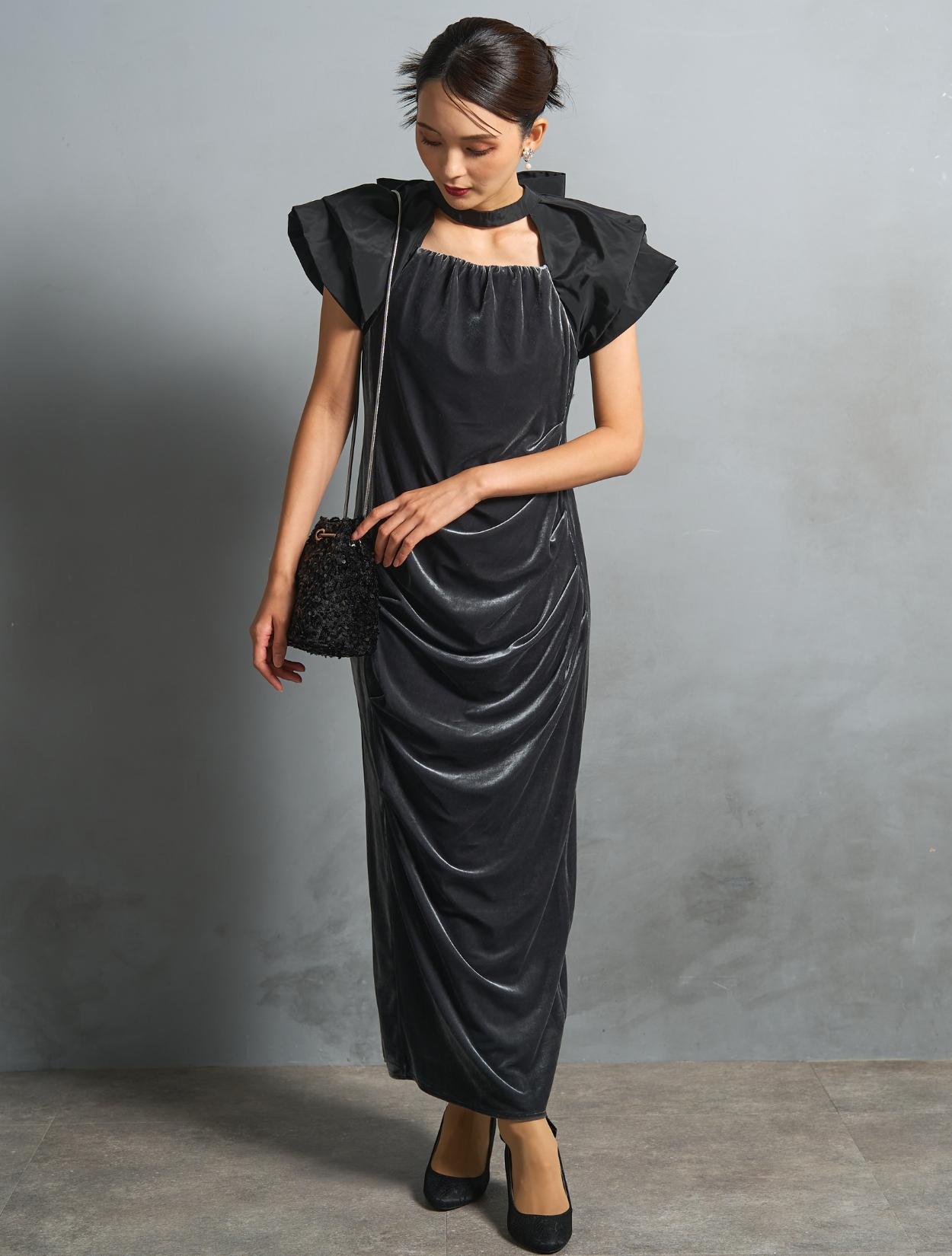 アベ様　御専用　ドレス 楽天市場】即納☆ サテンフレアードレス [OP174-3-OP174-3A-2912