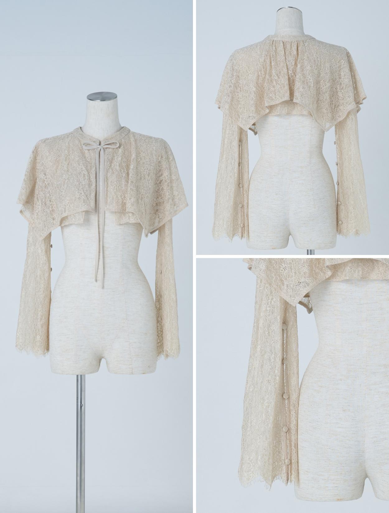 M/L】2wayケープレイヤードドレス（Cグレー）DPSET0635のレンタル