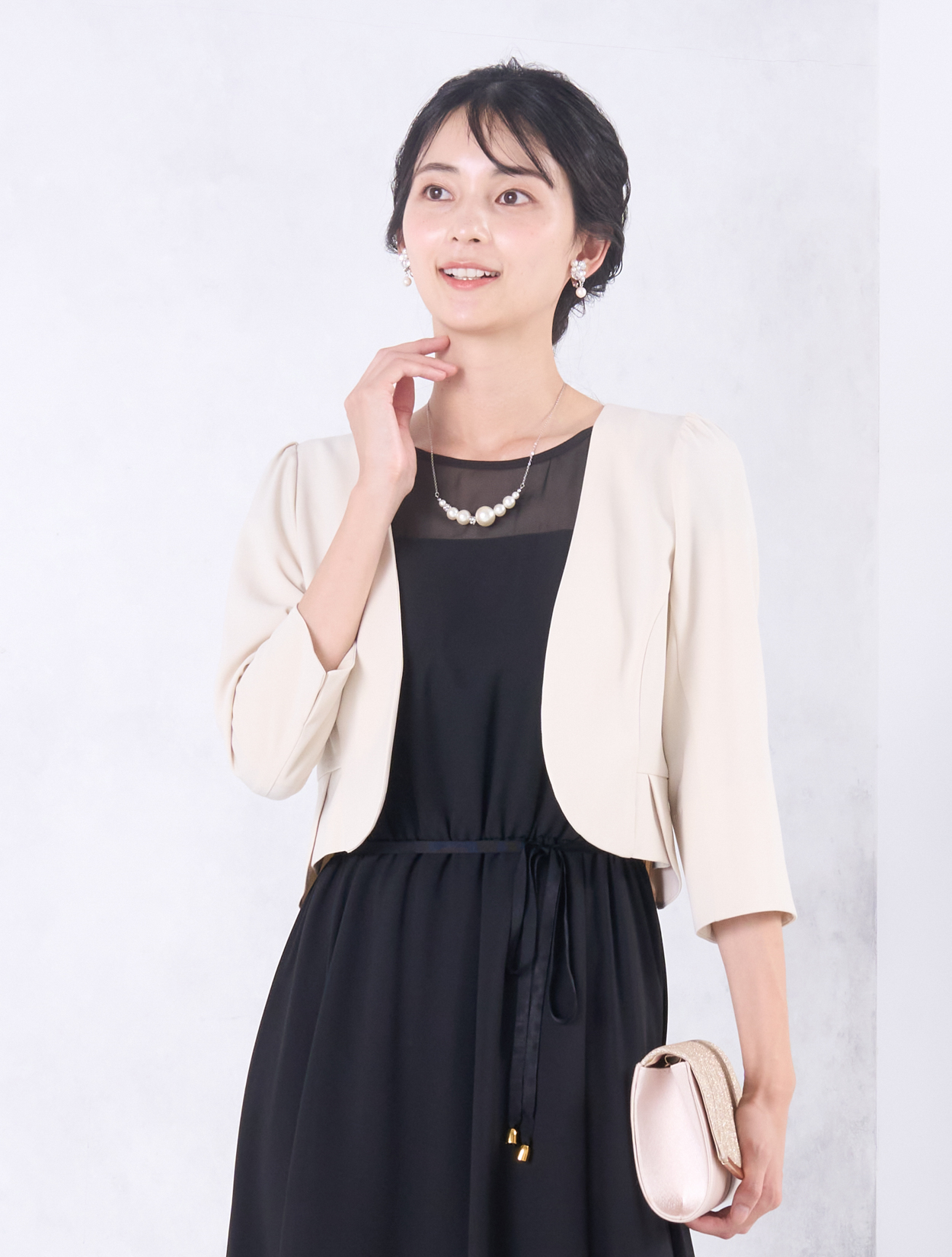 最終値下！【新品】結婚式2次会にも♩Coast セミシアースリーブボレロ 最終値下！【新品】結婚式2次会にも♩Coast セミシアースリーブ