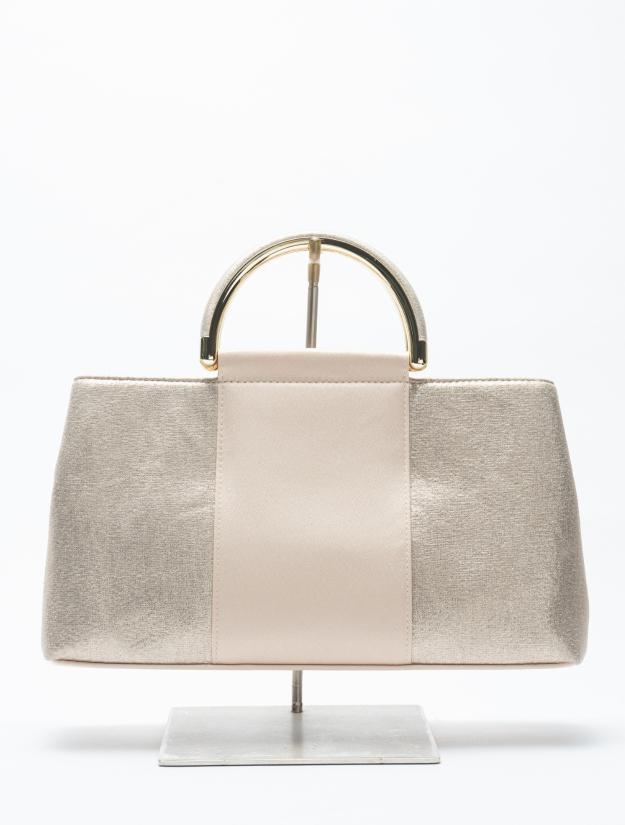 ラメリングバッグ（ベージュ）