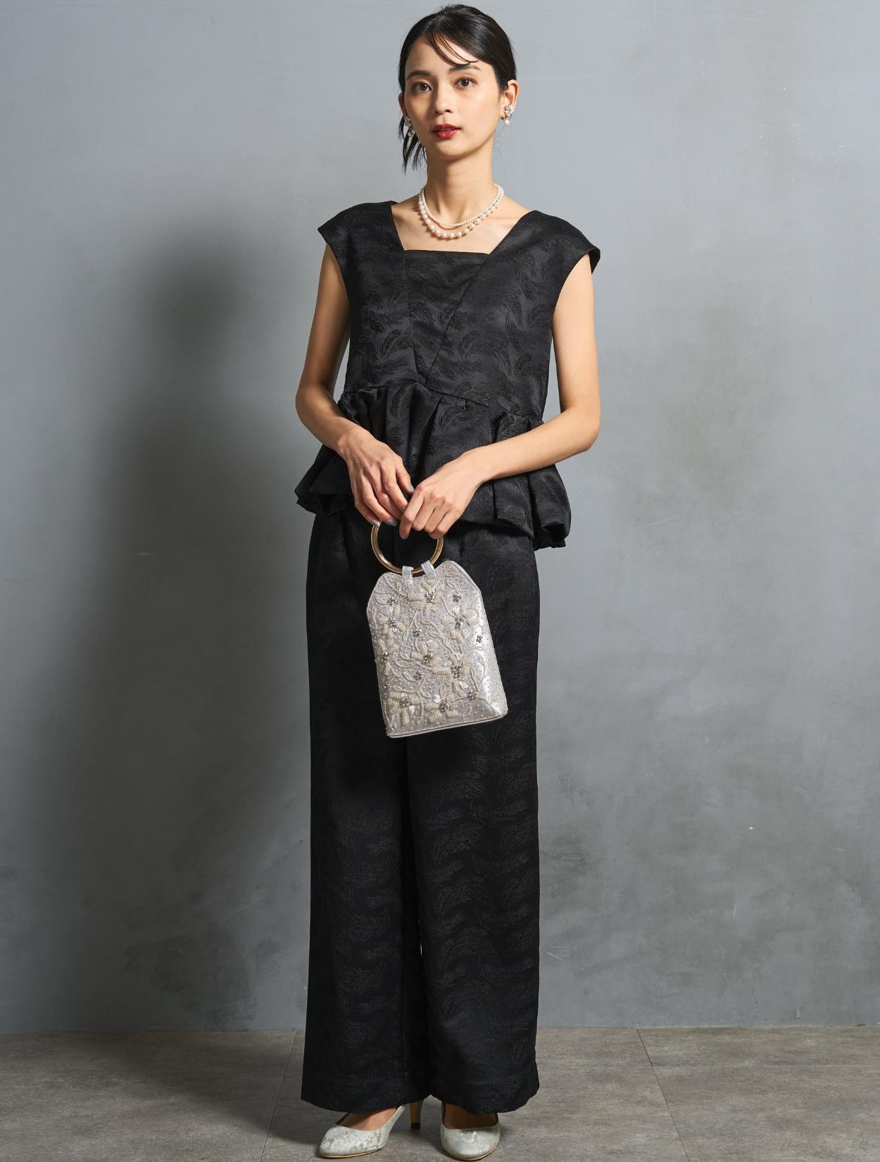 hiko様　　トレンタ・ドウーエ ◆ジャカードレースコート(42)ブラック 70726f647563742f34353830594e64